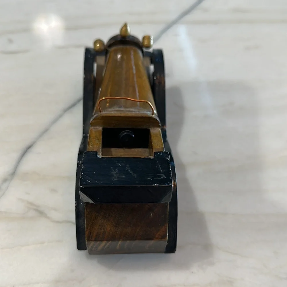 VTG Pre-70’s Wooden Hand Crafted Classic Car 6 3/8 in. Long